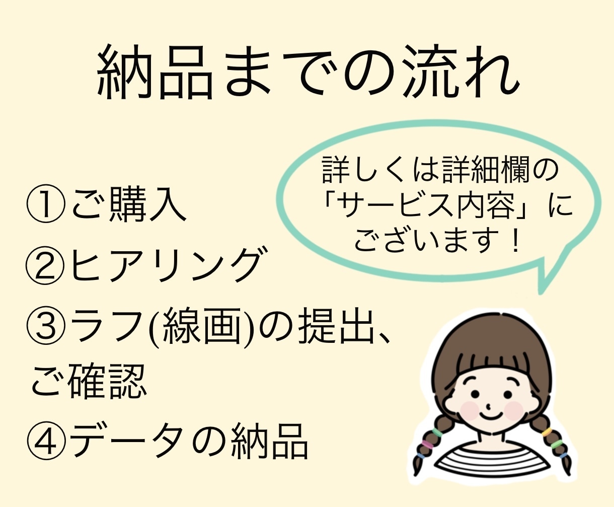 シンプルでやさしい雰囲気のイラスト描きます 1000円クーポンあります！アイコンやカットイラストに！ イメージ2