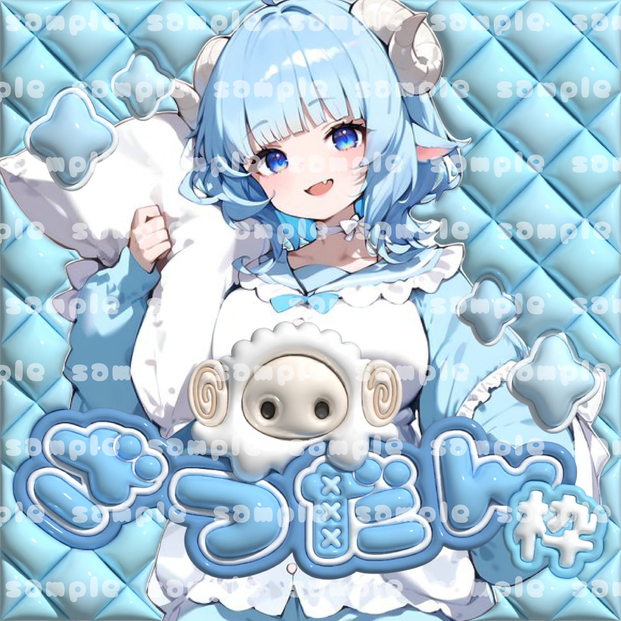 ぷっくり可愛いサムネ作ります 他にないぷっくりなサムネで配信活動を彩ります！ イメージ4