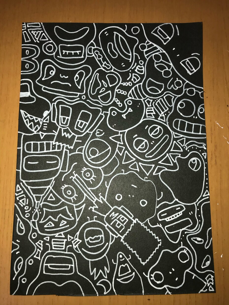 同じ絵が描けないので違う絵が届きます 全て一点限りとなっています。写真とは違う絵が届きます イメージ8