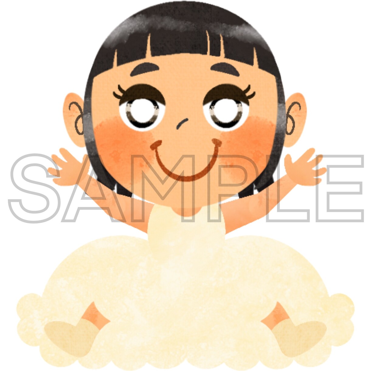 あなただけの可愛いアイコン用イラストを作成します 〜絵本のようなタッチで可愛くお洒落に仕上げます〜 イメージ3