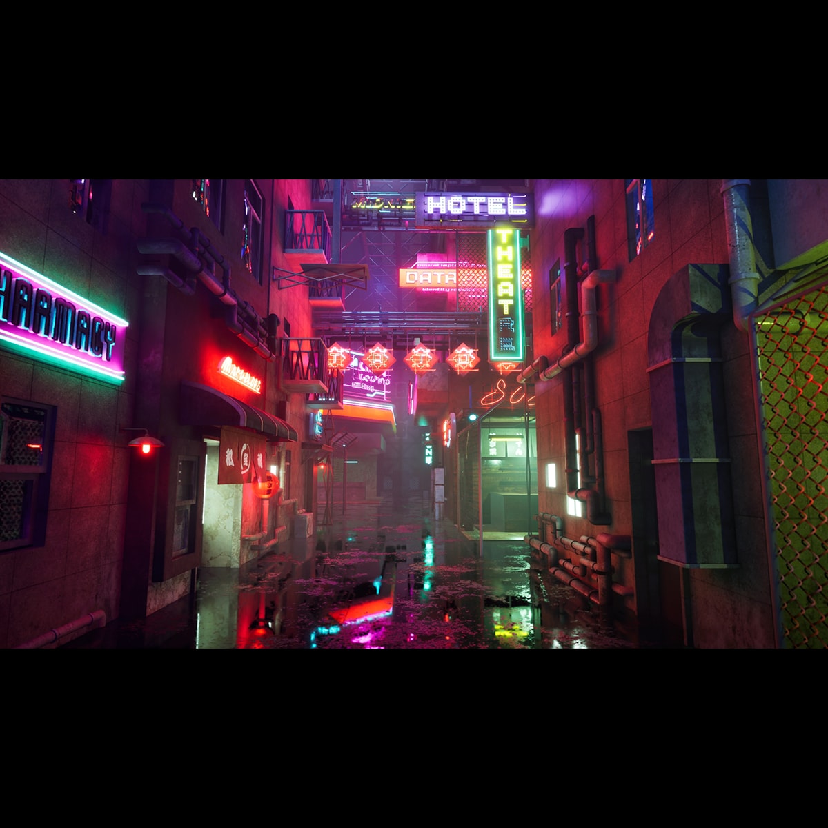 ゲーム・映像向け3DCGの背景を制作します イメージを形に。デザインからUE5へのセットアップまで イメージ2