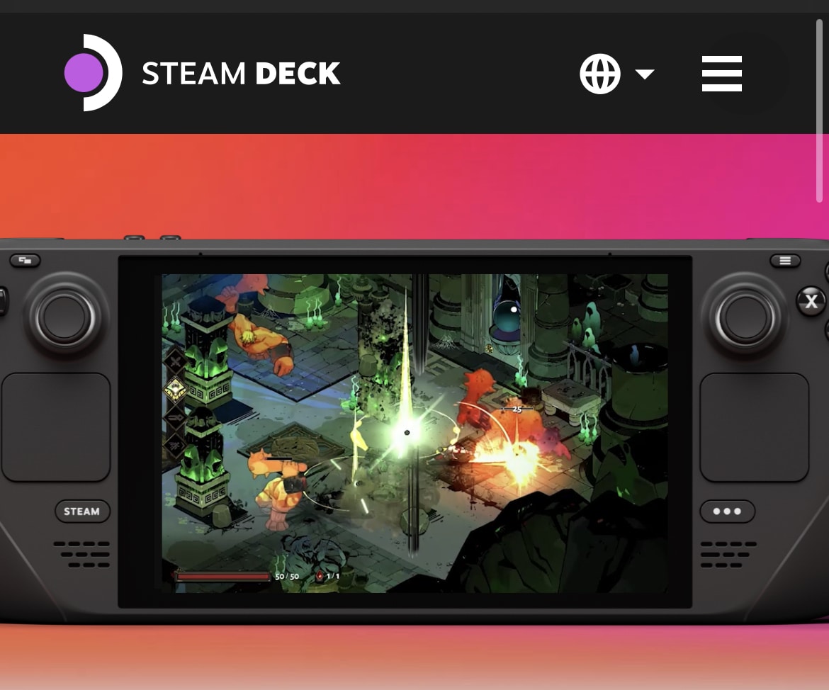 Steam Deck(256GB)＋マイクロSDカード256GB付き （Steamdeck
