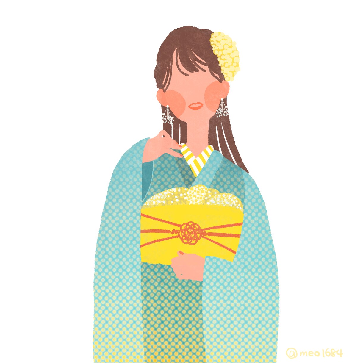 最速納品可✳︎顔のないアイコンイラスト描きます インスタで人気のシンプルイラスト！ イメージ4