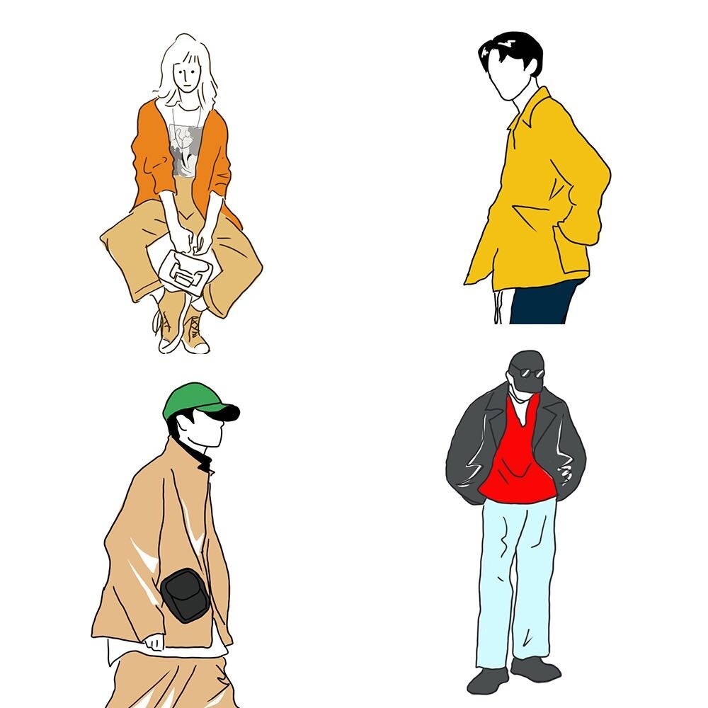 アイコンにピッタリ！ラフな線画をお描きします snsやプロフィール画像にピッタリ！！ イメージ5