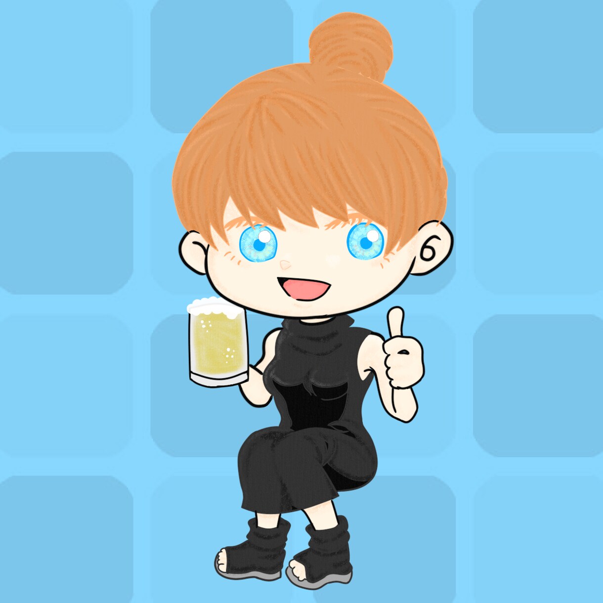 SNS用各種イラストアイコン絵描きます デフォルメされたミニキャラ絵を描きます。 イメージ2