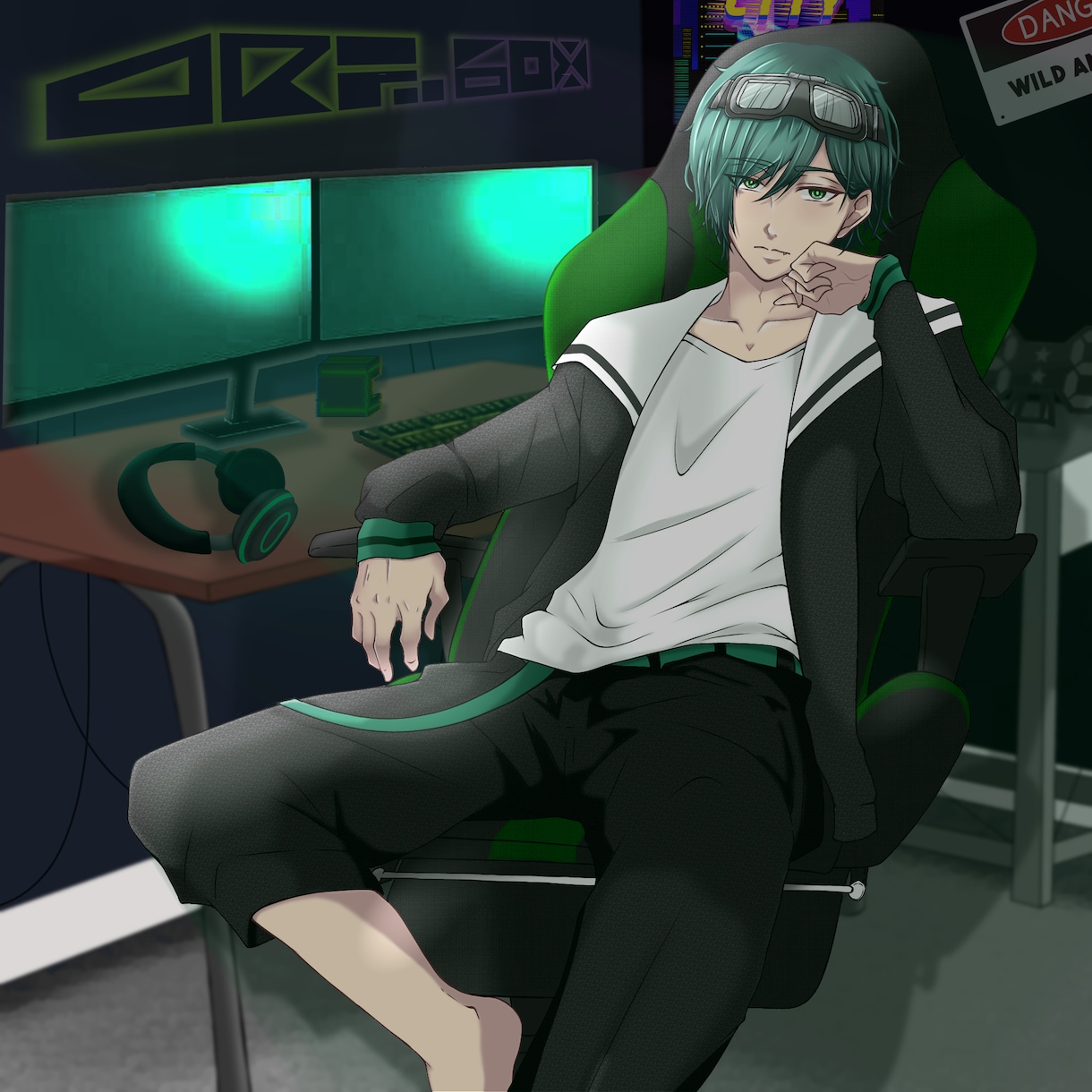 一枚絵作成します あなたのお写真撮らせてください イメージ2