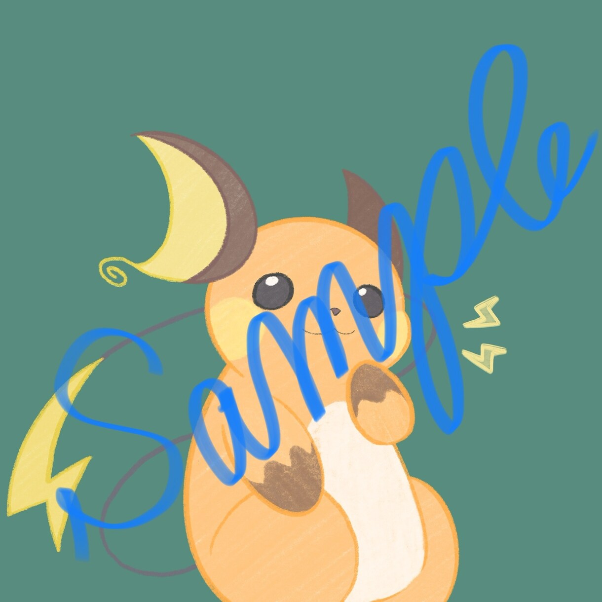 ふわふわ　かわいい　動物のイラスト描きます キャラクター化した可愛らしい動物・生き物のイラストを描きます イメージ2