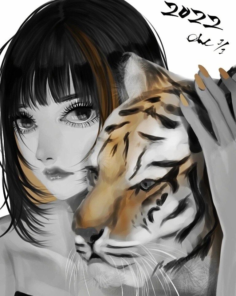 厚塗り風の1枚絵描きます 厚塗り風の1枚絵(人物イラスト)を描きます！ イメージ7