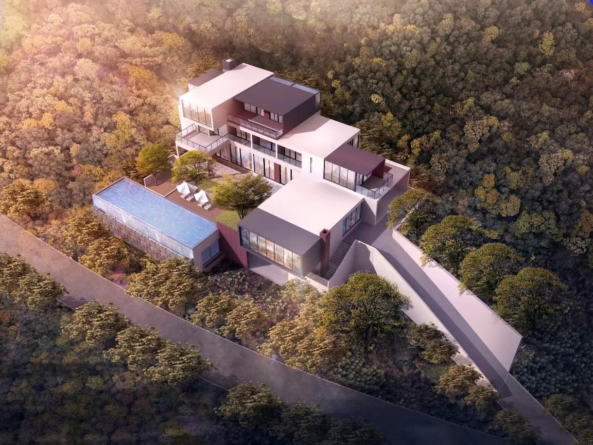AI技術活用◆様々な建築のパースを作成します AI技術活用★集合住宅＆公共建築★美しい夜景 イメージ8