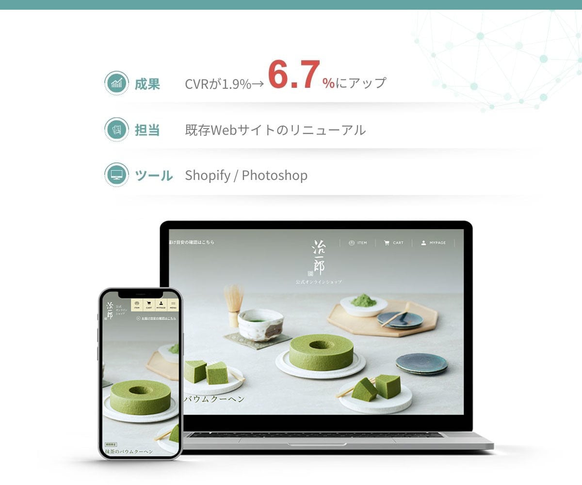 Webデザイン講師が高品質なHPを作成します CV率にこだわったサイトを構築します イメージ5