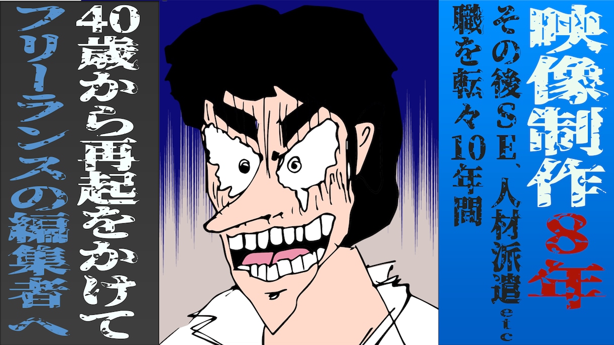 元テレビマンが動画編集をお手伝いします バラエティに富んだ凝った演出が可能です イメージ1