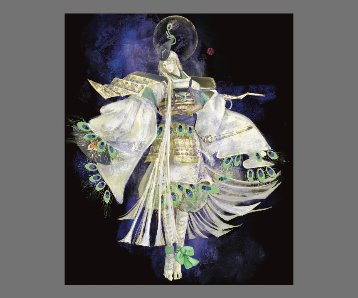竹】和幻想を含んだ武将/風景画をお届けします 一目で”気配”が伝わるイラストを。MV・三面図・ゲーム風景に イメージ3