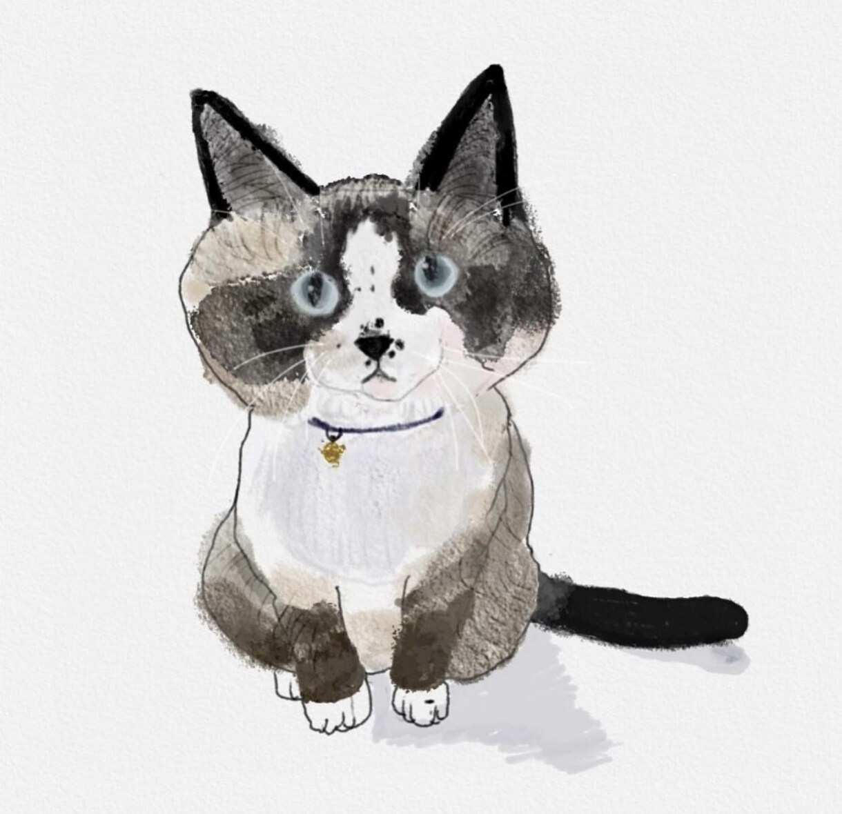 ゆるっと可愛く！ペットのイラスト描きます リアルだけど、可愛いタッチの世界に一つのイラストを心込めて イメージ7
