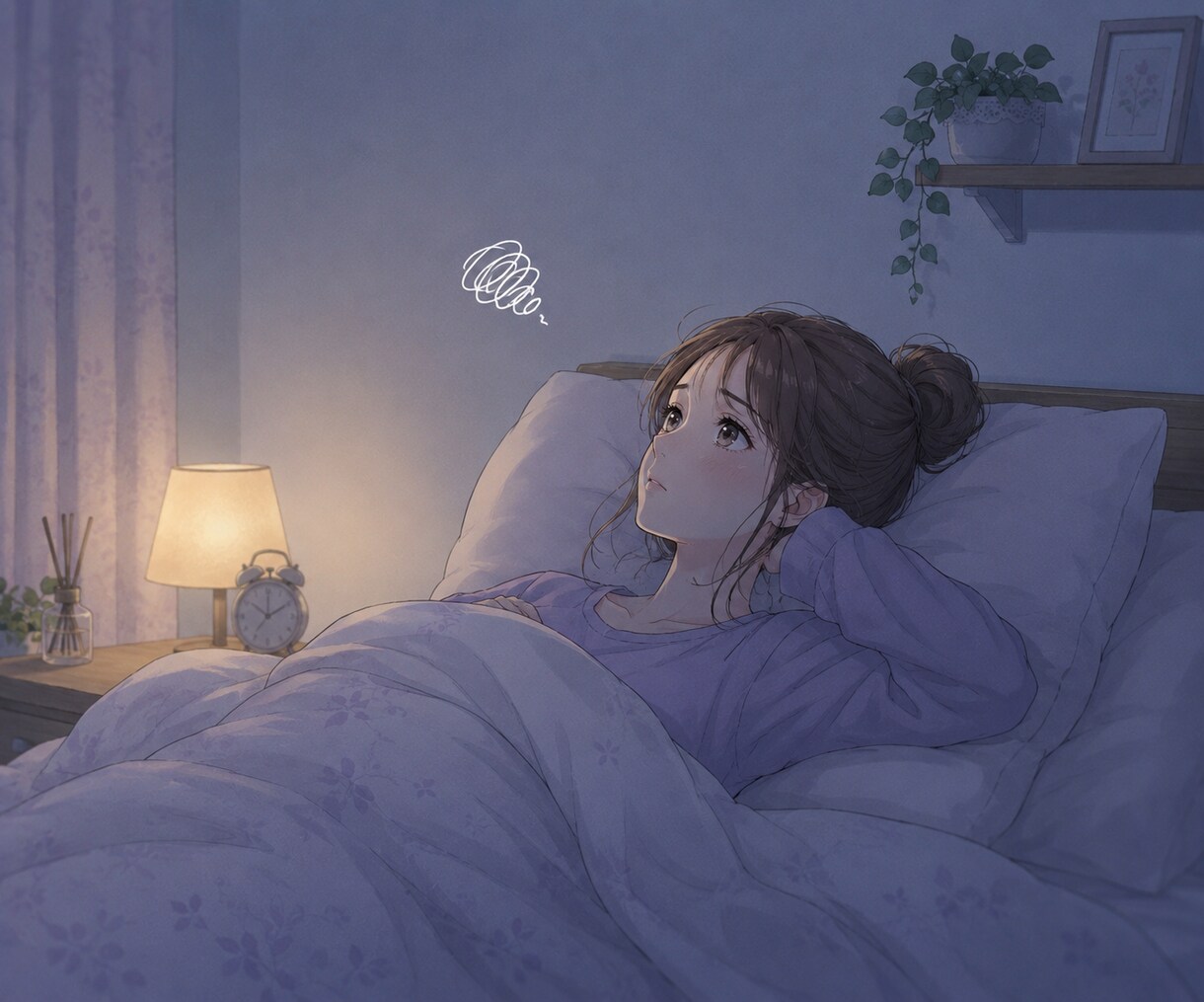 寝る前にちょこっとお話聞きます 雑談/愚痴/今日の出来事/眠れない夜/寂しい夜 イメージ4