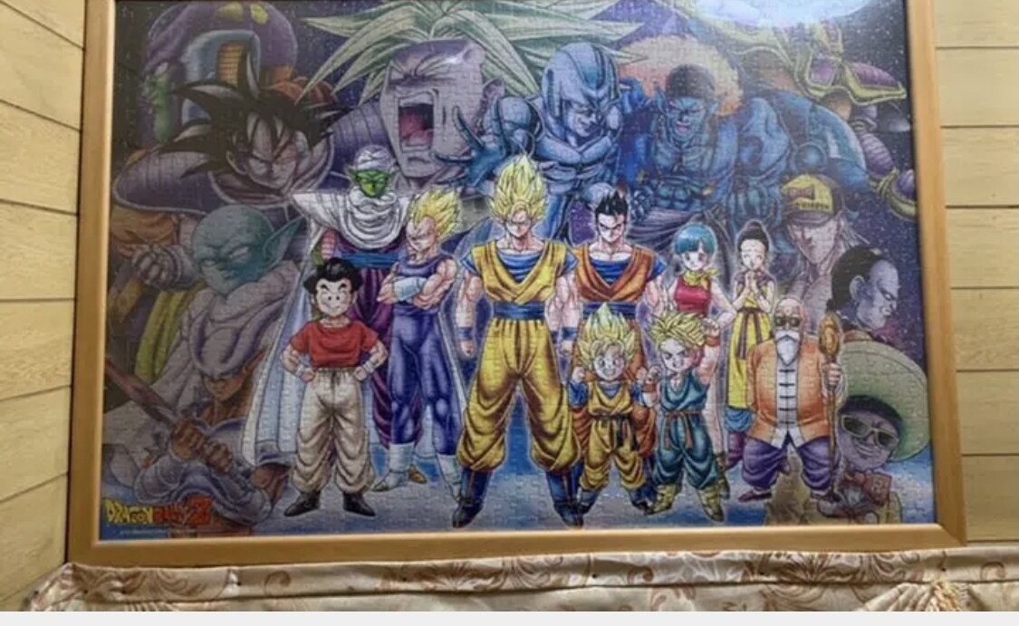 ジグソーパズルの制作代行を致します ドラゴンボール等のアニメキャラの制作はお任せあれ！ イメージ1