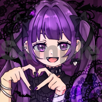 SNS用アイコン描きます 可愛いからかっこいいまで色んなジャンルのアイコン描きます イメージ1