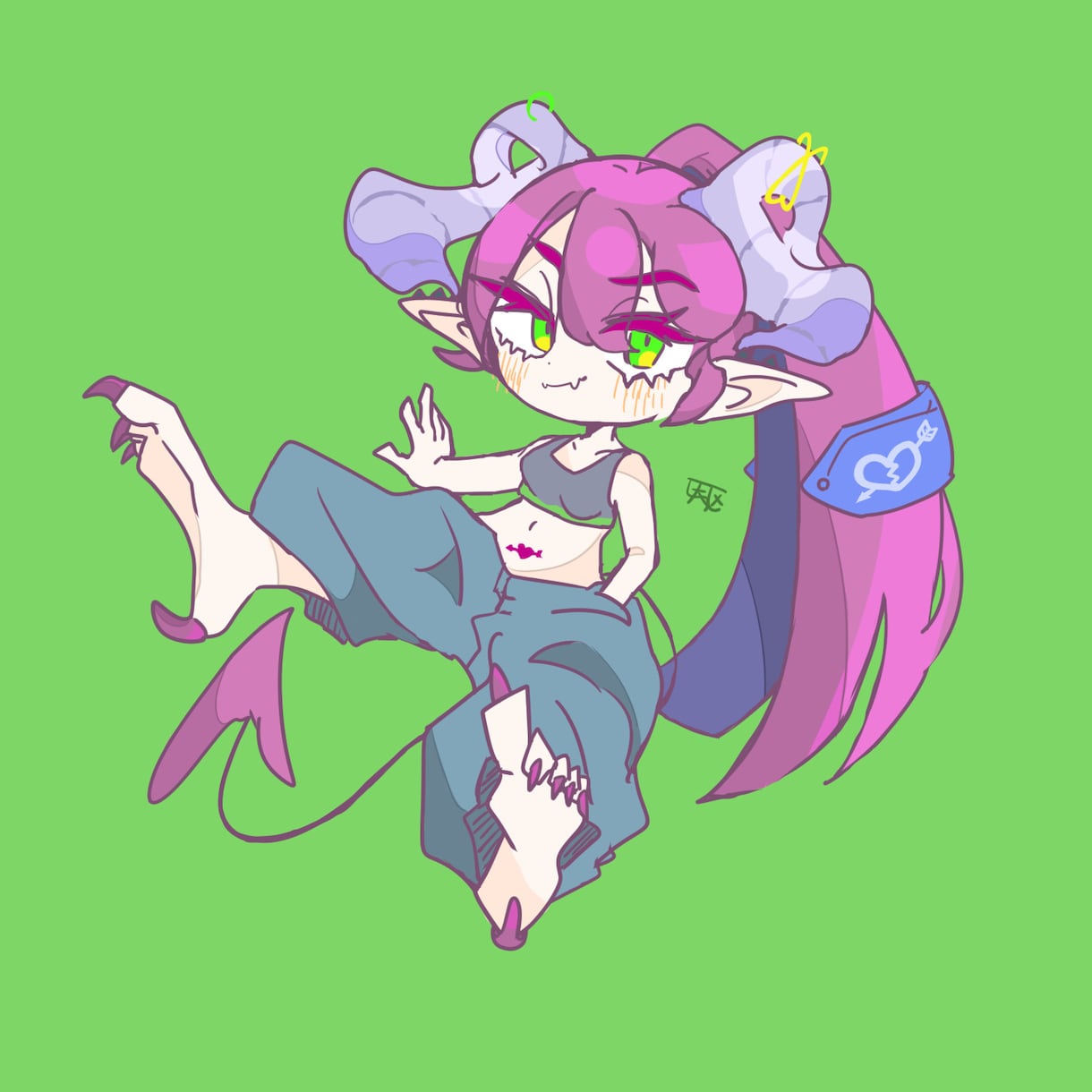 あなたのオリキャラのイラスト描きます イメージさえあれば文章のみからでもOKです イメージ3