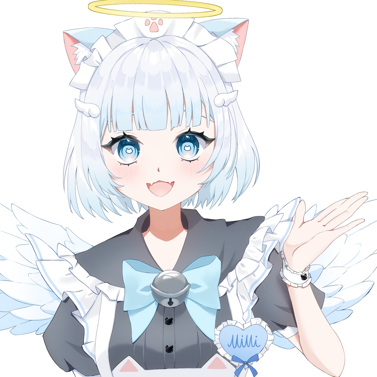 かわいい女の子のイラストを安くお届けします 立ち絵　アイコン　配信用イラスト　表情差分　歌ってみたサムネ イメージ1