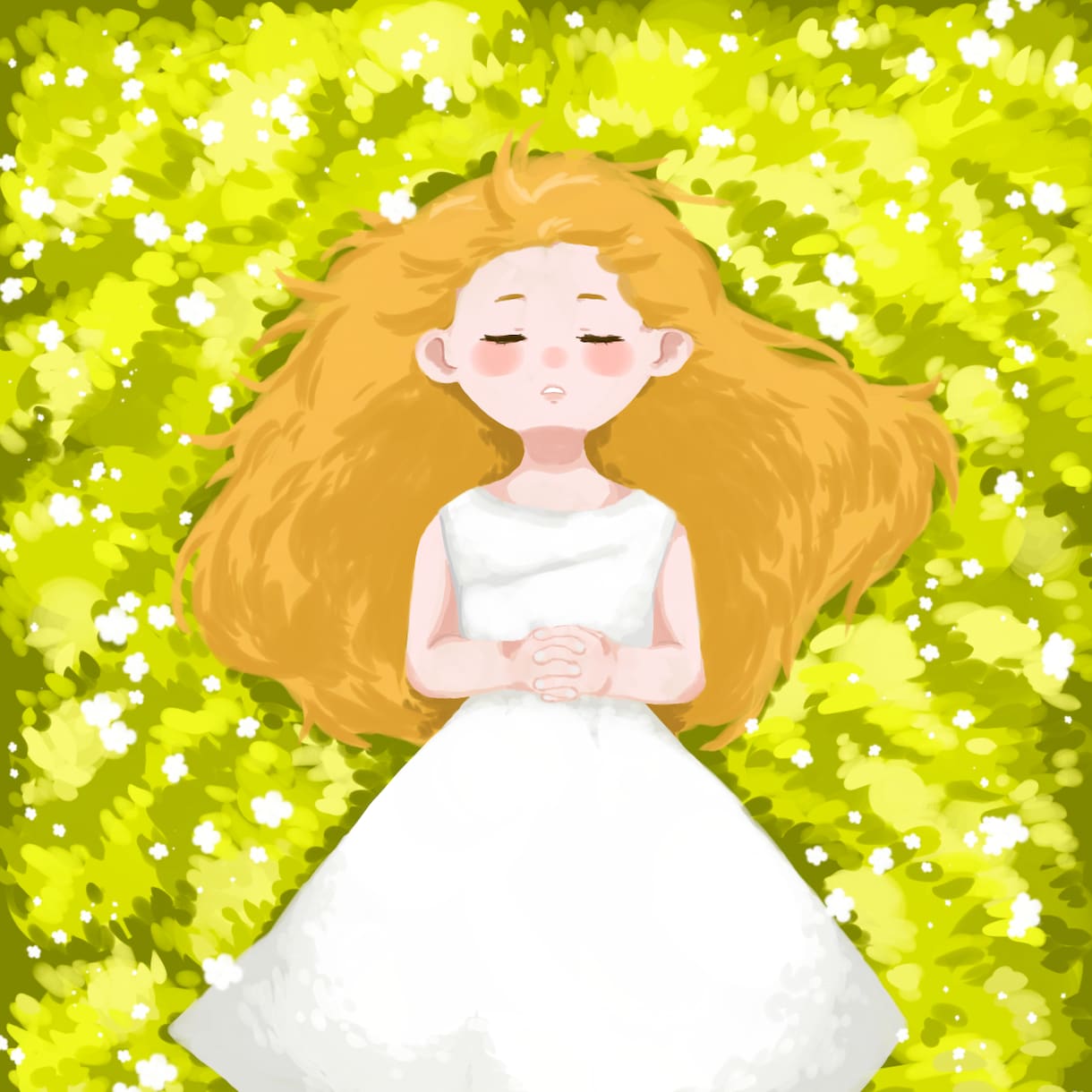 商用無料！ゆるふわ可愛いファンタジー少女を描きます 夢みたいな、ふわっと優しい女の子を✧ イメージ1
