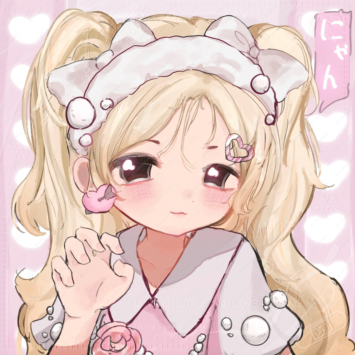 アイコンを描かせていただきます かわいい女の子のアイコンを描かせてください！ イメージ5