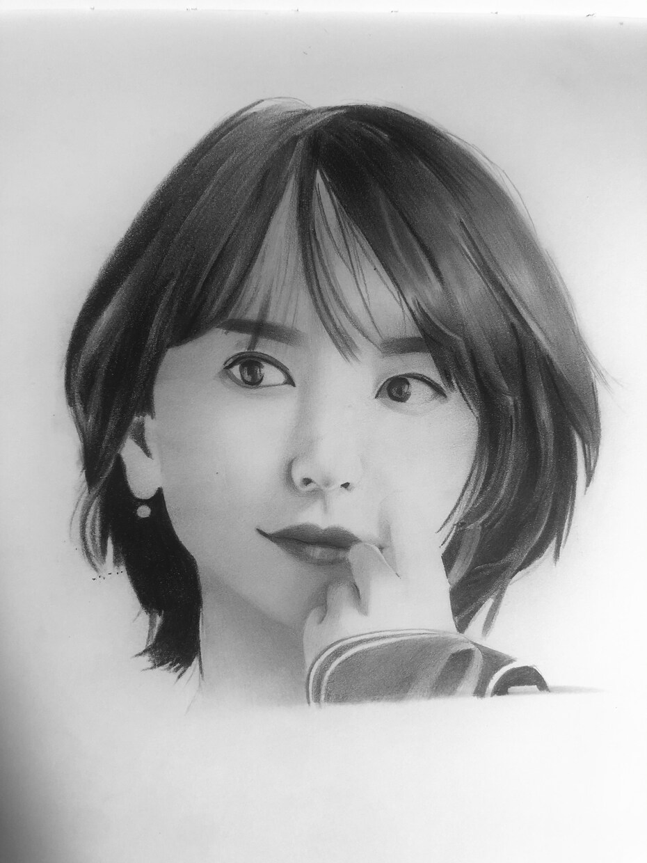 とてもクオリティの高いモノクロ模写を販売します 人物画が欲しい方！アニメキャラでも！SNSのアイコンに！ イメージ9