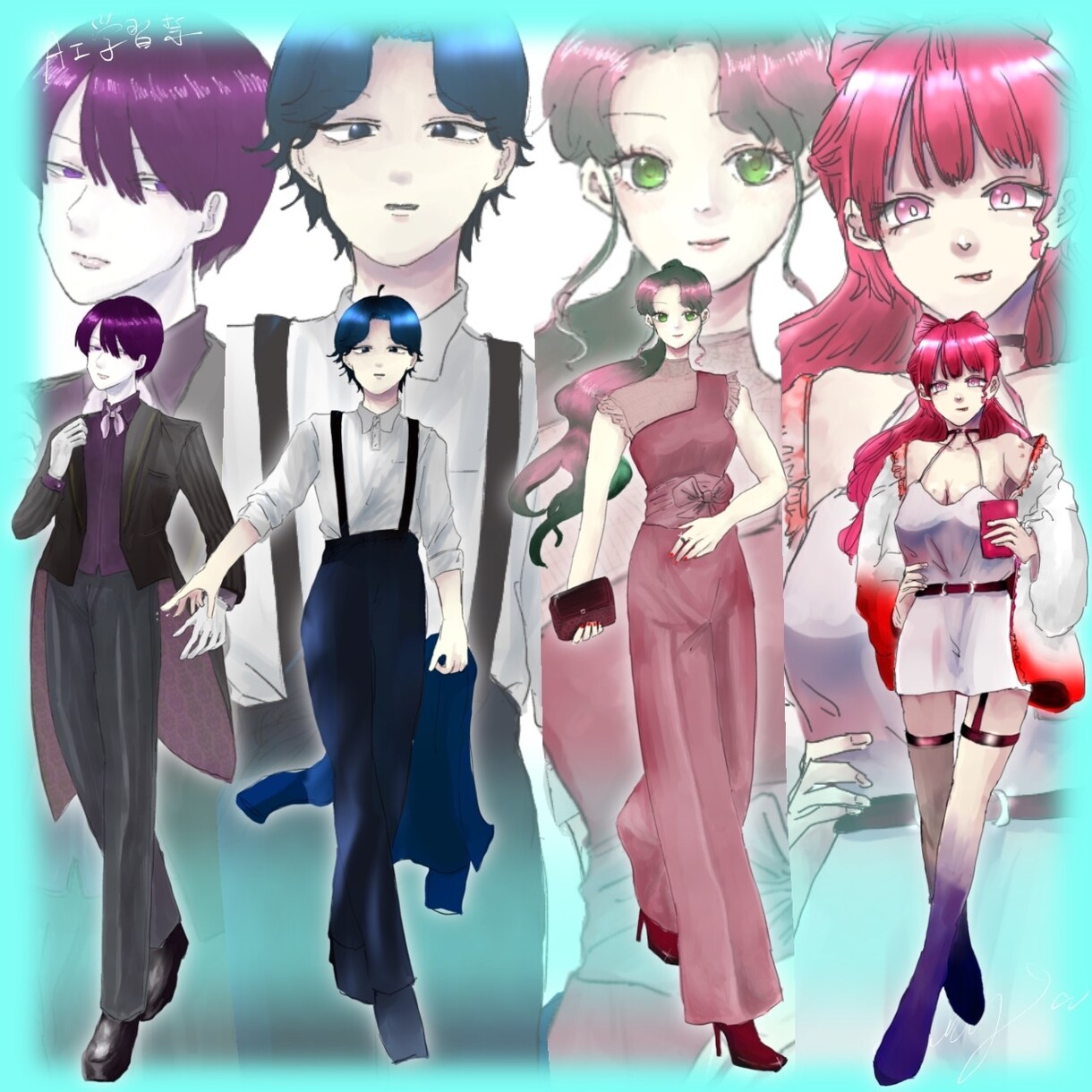 TRPGなどで使える全身立ち絵イラスト描きます 一枚絵や表情差分も作成できます！リピーター割引有 イメージ3