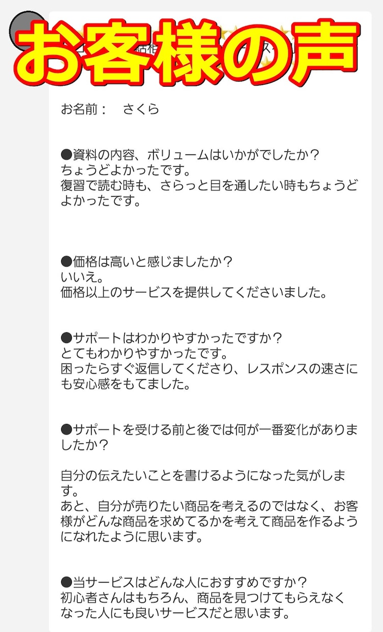 ココナラ販売✳売れてる人のビジネス7原則を教えます 14日無料サポート付!シルバーランクの売上アップを支援! イメージ4