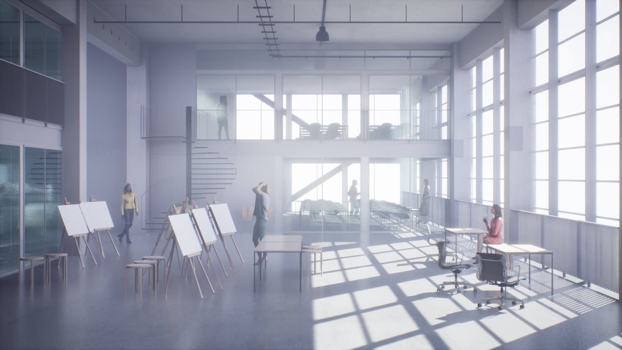 CGアーティストが「高品質建築パース」を制作します シネマティックな空間CGパースを短期間でお届けします イメージ1