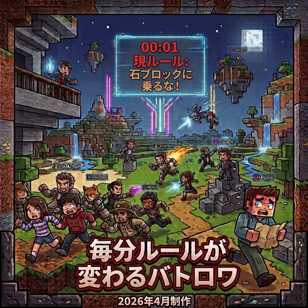 マイクラのデータパック制作します タイマーから人狼・ミニゲームまで制作！ イメージ3