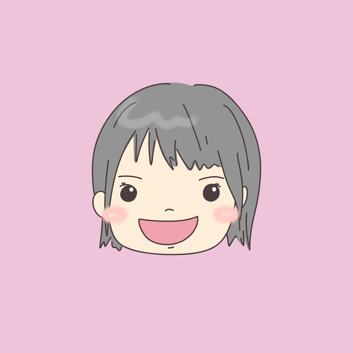 アニメ風のゆる可愛い似顔絵アイコン描きます YouTubeバナー実績あり/完全オリジナルのアイコン イメージ5