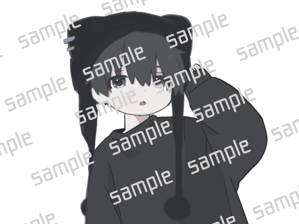 可愛いあなただけのSNS用アイコンイラスト描きます SNS用のアイコンを描かせて頂きます！ イメージ1
