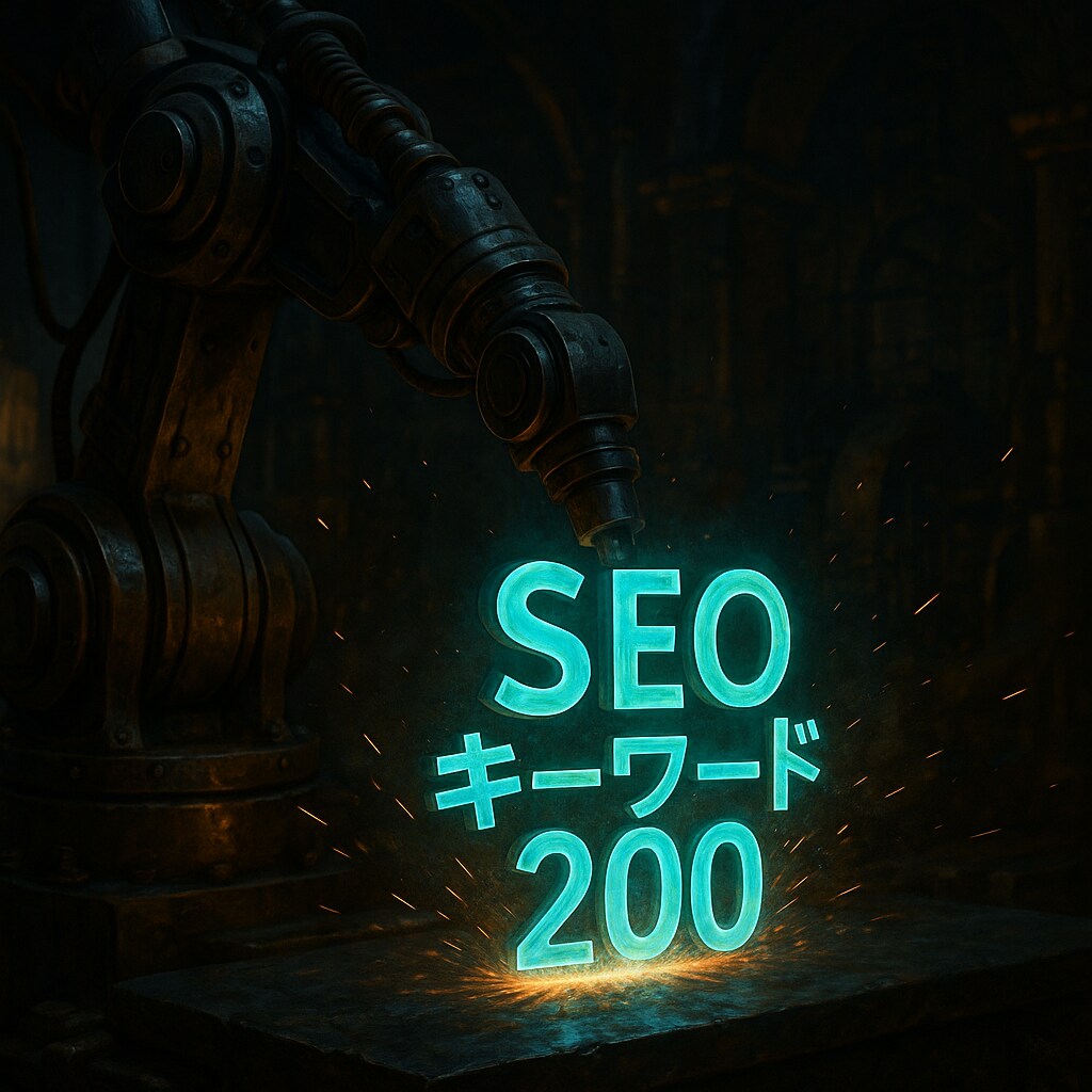 徹底リサーチで集客キーワードを約200個提案します SEOで1位を目指せる複合キーワードを200個前後提案します イメージ1