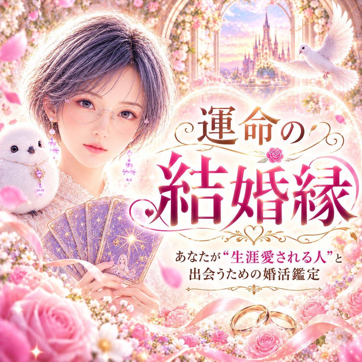 あなたの「運命の結婚縁」を視ます 生涯愛される人との出会い・結婚につながるご縁を読み解きます イメージ1