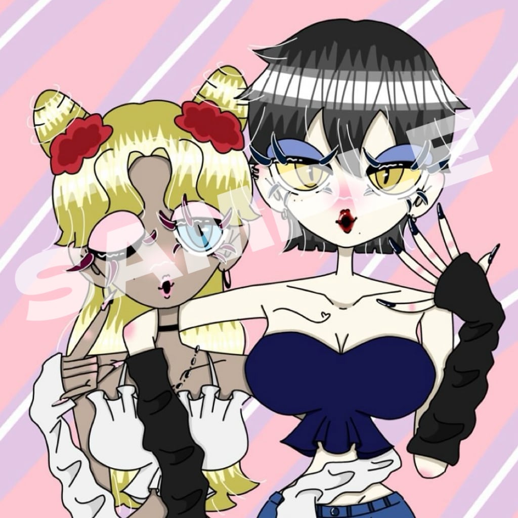 かわいいSNSアイコン・プロフィール画像を作ります あなたに合わせたSNS用画像を制作 イメージ2