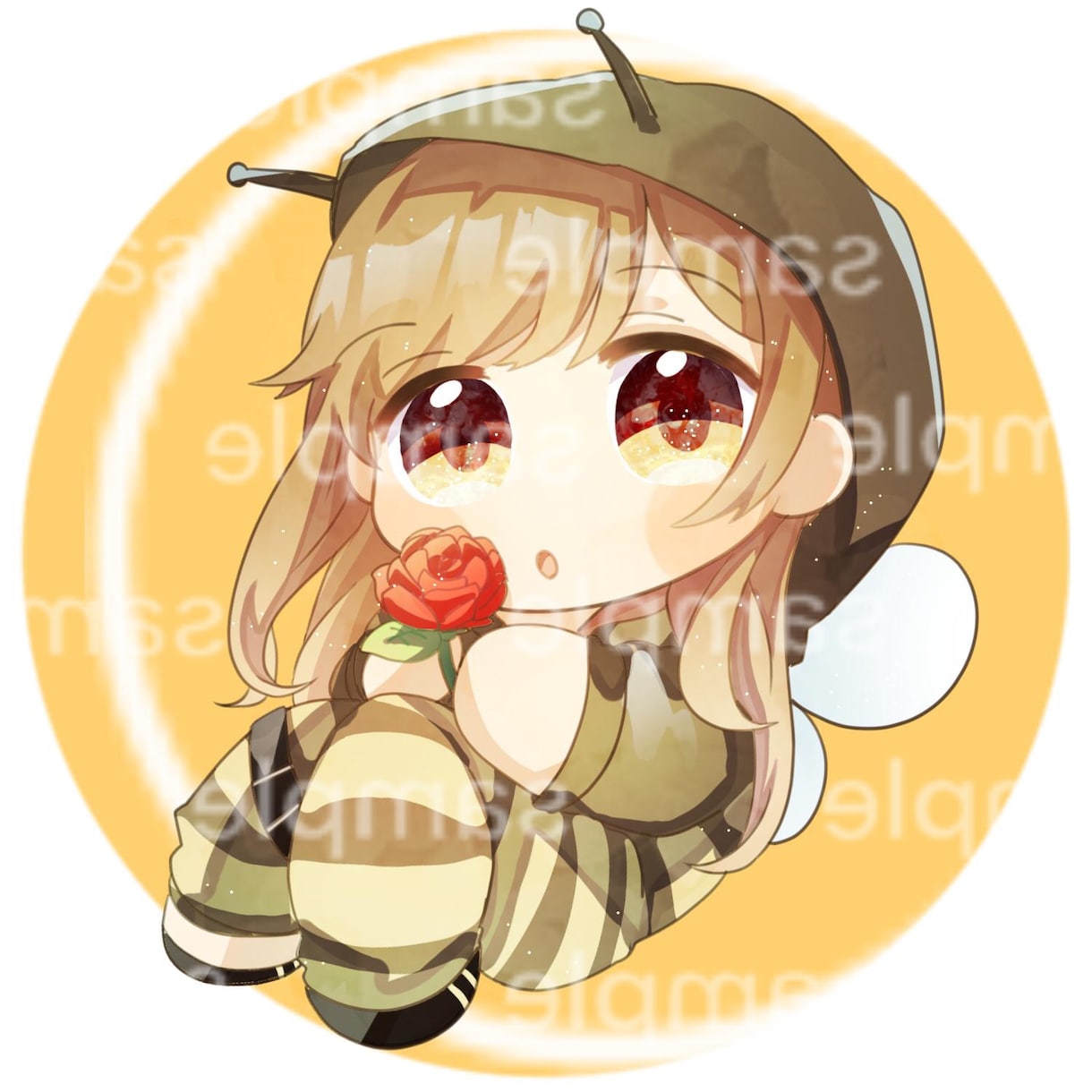 可愛いミニキャラ描きます アイコンやグッズなどにどうぞ！ イメージ2