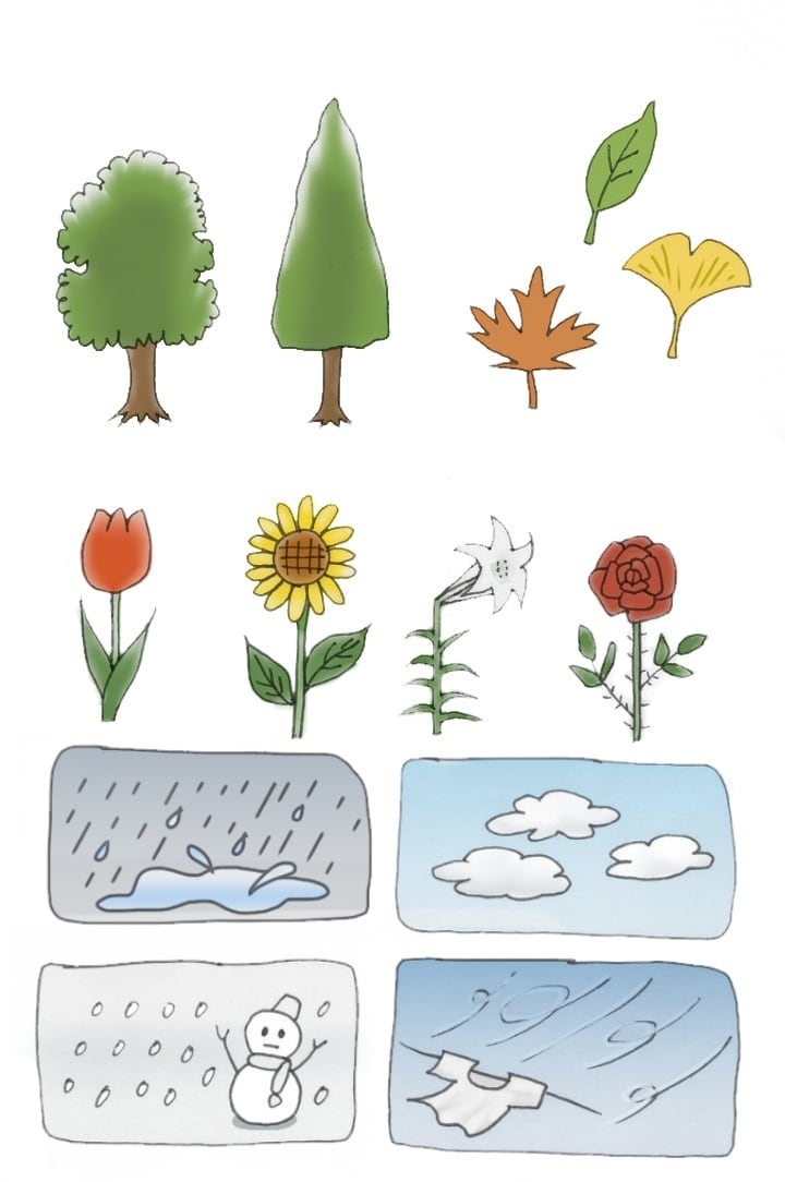 hatibeeeさま専用、素材のイラストを描きます 4枚のイラストで色々な表情を描きます イメージ2