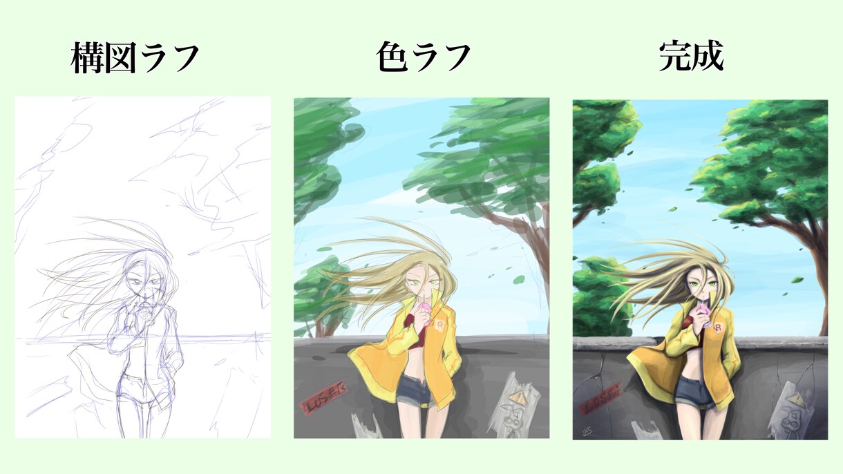 絵画のような1枚絵描きます 表紙や動画に！絵画のようなイラストで他と差をつけませんか？ イメージ2