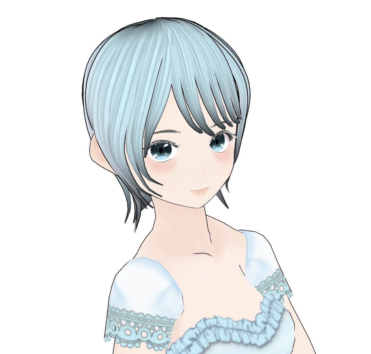 ラフ画無OK！vroidで格安3Dモデル作ります これからVtuber活動を始めたい方などにおすすめプラン！ イメージ2