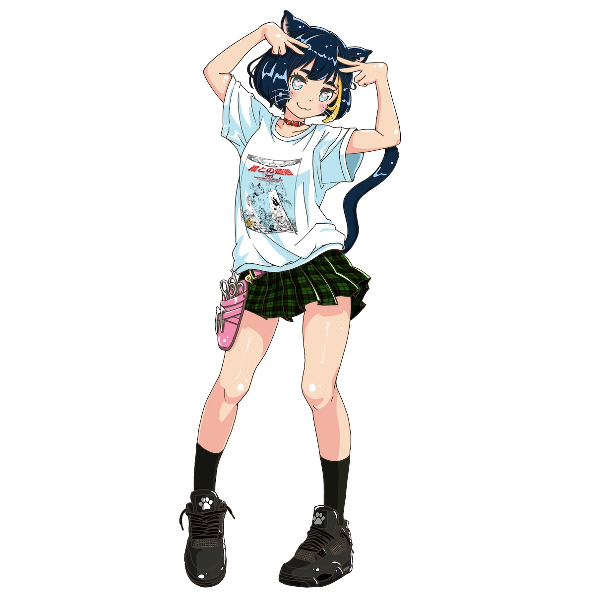 最短納期一週間！かわいいアニメ風イラスト描きます 立ち絵や衣装提案もお任せ！即戦力のアニメ系イラスト イメージ7