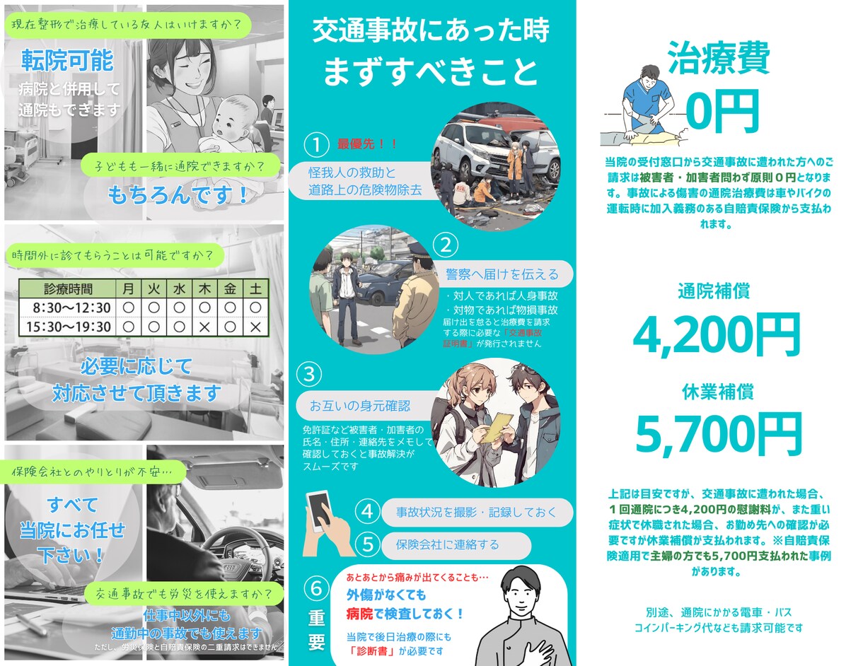 ビジネス向け/チラシ・フライヤー作成します ご要望に応じてラフ案３枚提供【無料修正３回まで】 イメージ6