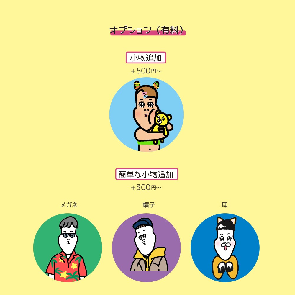 シュールでおしゃれなアイコン作ります シュールなのにおしゃれ！目を引くアイコンが欲しい方におすすめ イメージ7