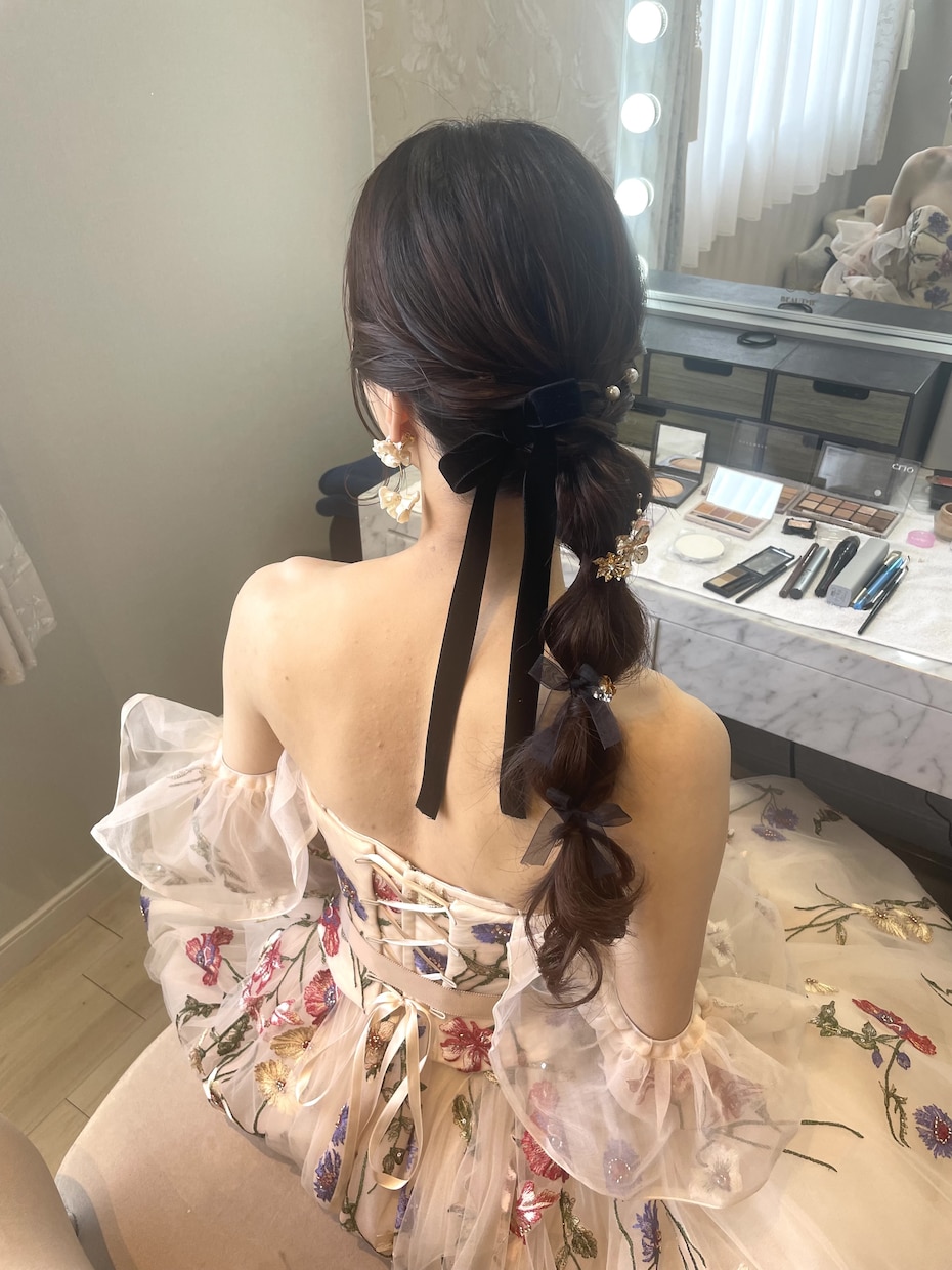 ブライダルヘアメイク後悔しない美しさをご提案します お悩みを解決し、あなたの魅力がより際立つように引き出します。 イメージ3