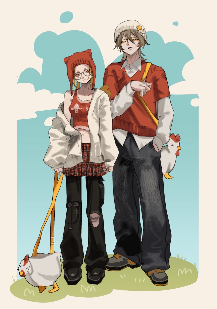人物イラスト制作 厚塗りで用途にあった絵を描きます 商用可！アイコン＊立ち絵＊歌ってみたサムネ等幅広く制作します イメージ8