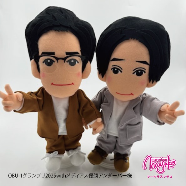 見積商品似顔絵人形ペア（衣装オーダー）制作します ～あなたをそっくりに再現する、オリジナル似顔絵人形！～ イメージ4