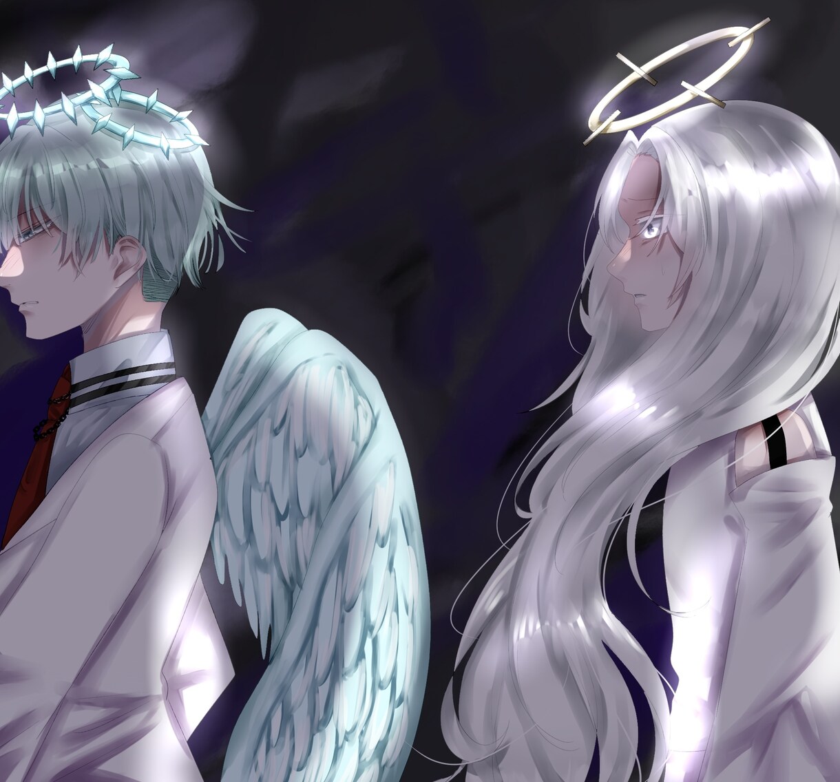 キラキラな儚いイラストを描きます 感情の色を、瞳に宿してイラストを描きます イメージ1