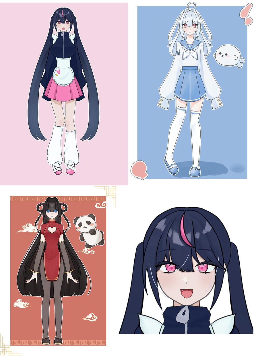 全身イラストを描きます 活動で使える全身のイラストを描きます！ イメージ2