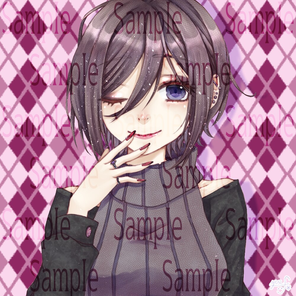 LINEやTwitterなどSNSアイコン描きます SNSであなたのオリジナルアイコンにしませんか？？ イメージ5