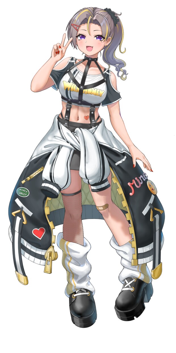 Vtuber、Vliverの立ち絵制作をいたします 最短2週間納品可！配信者用の立ち絵・新衣装が欲しい方へ イメージ2