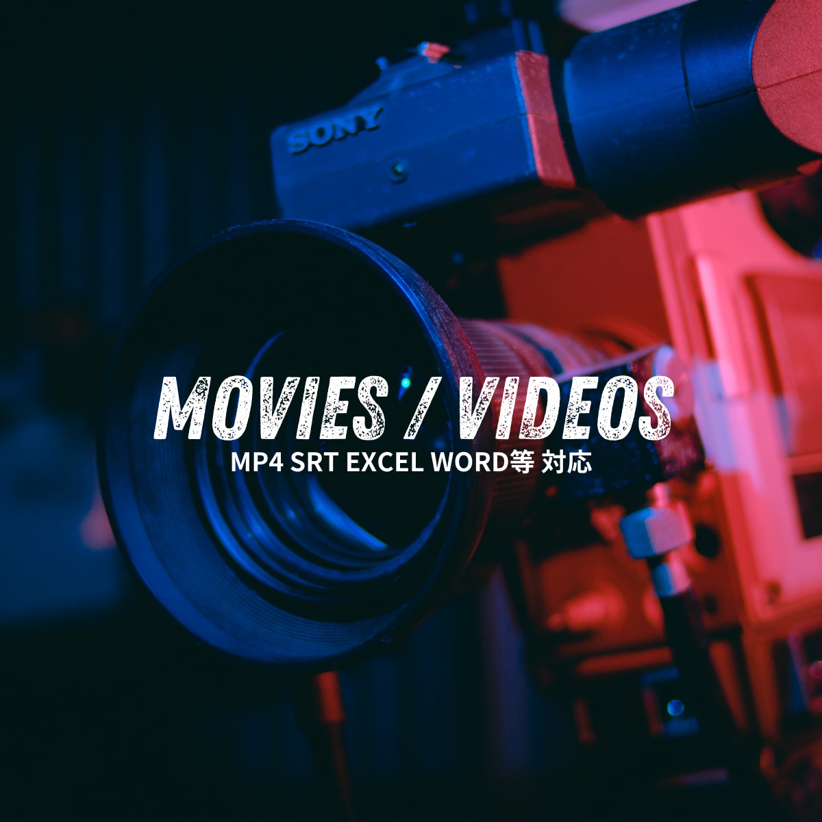 英語ネイティブの翻訳士が映画・映像字幕を作成します 上場企業・官公庁・万博関連・映画・YouTube等 実績多数 イメージ1
