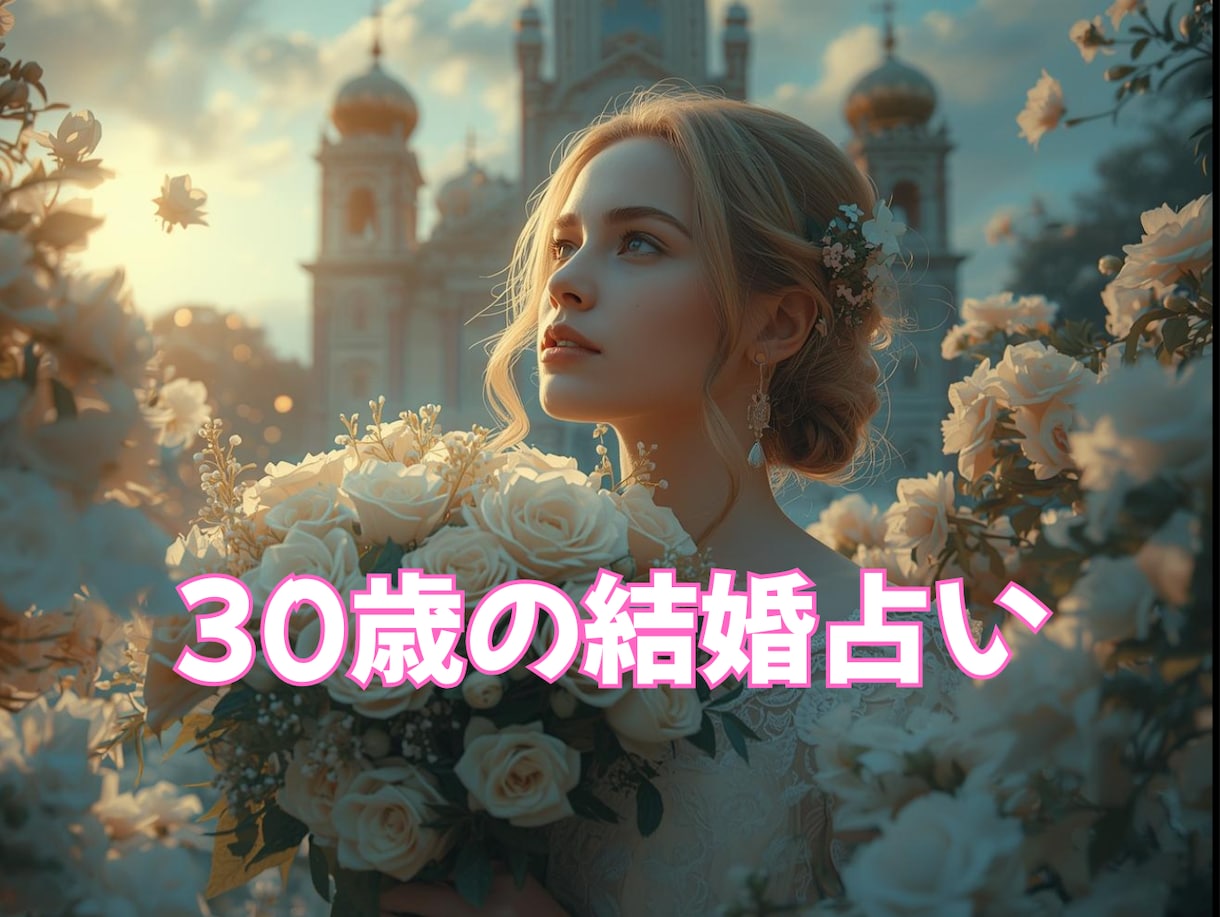 一年後の二人の未来を占います 30歳の結婚占い・一年後私たちは夫婦になっている？ イメージ1